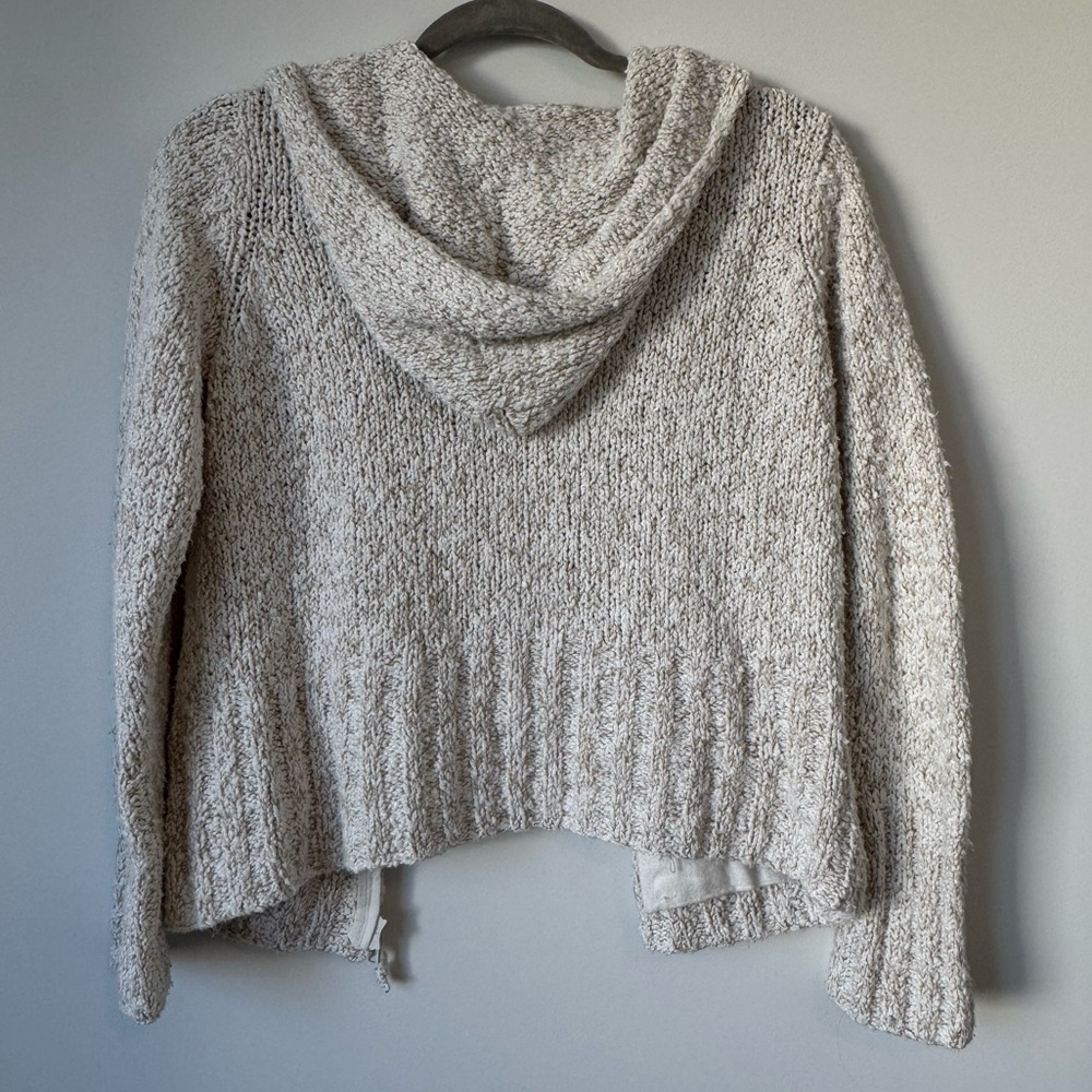 Eileen Fisher Cream Zip Up Jacket - Picture 8 of 11